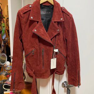 Bagatelle Suede Motorcycle Jacket